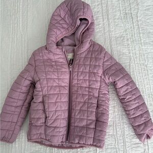 Cat & Jack Quilted Puffer Jacket - Lavender